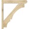 Ekena Millwork Balboa Craftsman Rough Sawn Outlooker, Douglas Fir, 6"W x 34"D x 38"H OUT06X34X38BOA04RDF - alternate 3